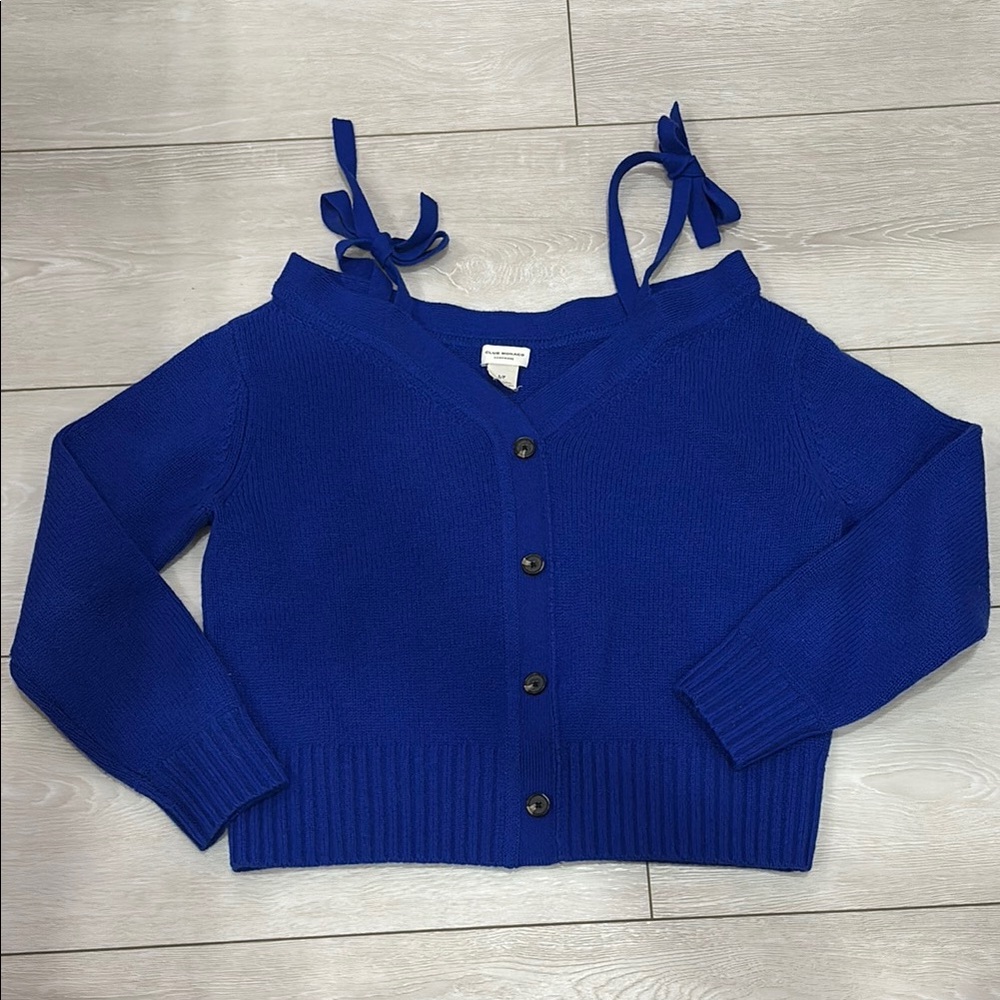 Club Monaco Blue Cashmere Women's Sweater